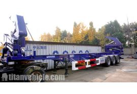 45 Ton Container Side Loader Trailer will be sent to Malawi Mwblz