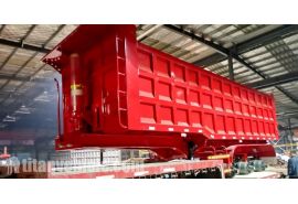 80 Ton Dump Tipper Trailer will be sent to Mozambique