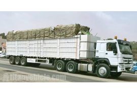 Remorque de transport de fret à parois latérales hautes 2M Commentaires d'un client ghanéen