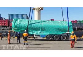Remorque-citerne de carburant à 6 compartiments de 45 000 litres prête à être expédiée au Botswana