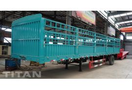 La semi-remorque de clôture 13M pour le transport de marchandises sera envoyée en Tanzanie