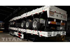 Une remorque Triaxle de 3 unités avec panneau latéral sera envoyée au Sénégal