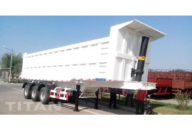Une remorque de camion à benne basculante à trois essieux de 60 tonnes sera envoyée aux Fidji