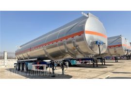La remorque-citerne en alliage d'aluminium sera envoyée à Accra, au Ghana