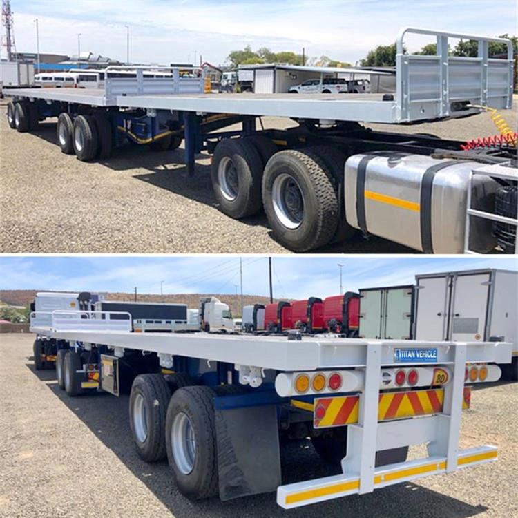 double interlink flat deck trailer for sale