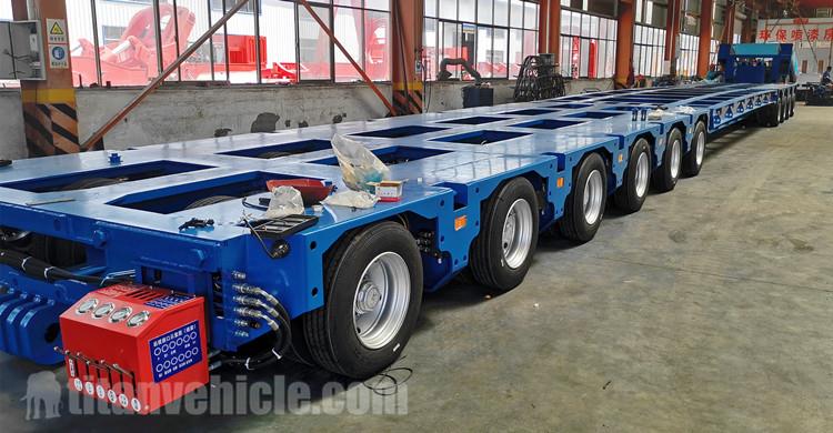 Remorque modulaire à essieu hydraulique à vendre au Nigeria