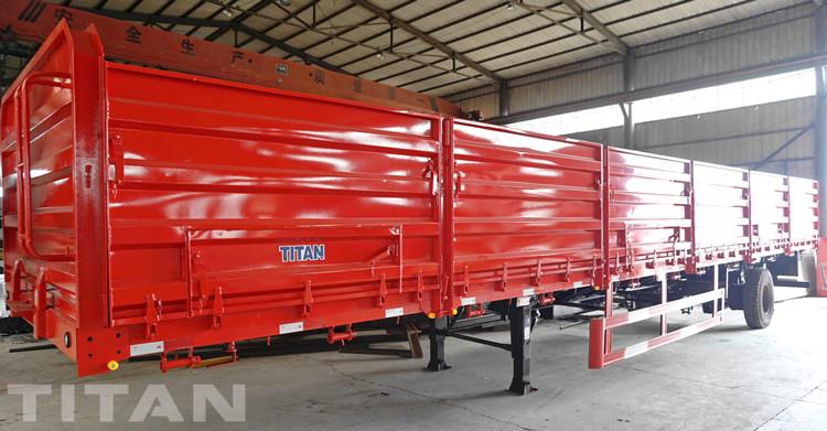 Remorque à ridelles pour transport de céréales à vendre en Tanzanie