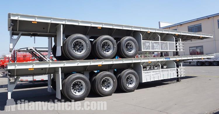 40Ft Container Flatbed Semi Trailer for Sale in Namibia Luderitz