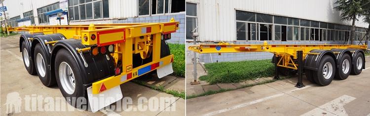 20/40Ft Container Chassis Trailer for Sale in Jamaica Kingston