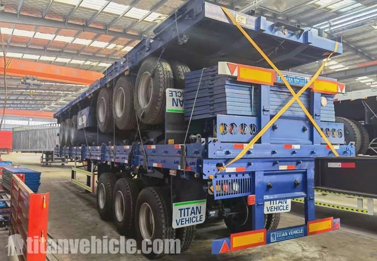 3 Axle Grain Transport Trailer for Sale In Zambia Lusaka