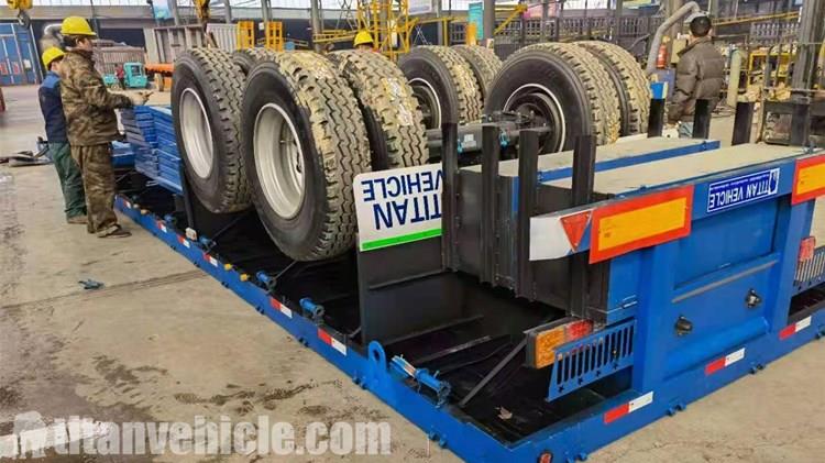 2 Axle 50 Ton Sideboard Trailer for Sale in Nigeria Abuja