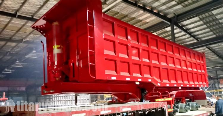 80 Ton Dump Tipper Trailer for Sale In Mozambique