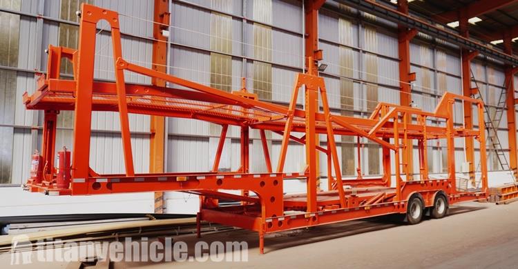 2 Axle 6 Car Carrier Trailer for Sale In Djibouti
