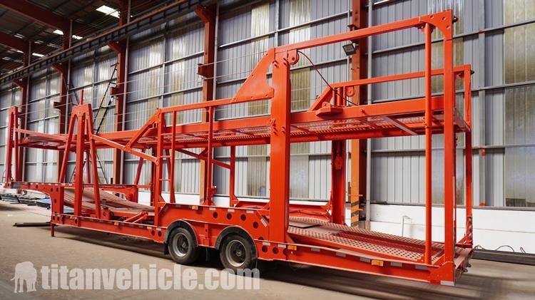 2 Axle 6 Car Carrier Trailer for Sale In Djibouti