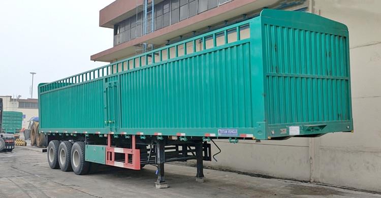 3 axle high side fence truck trailer for sale (4)