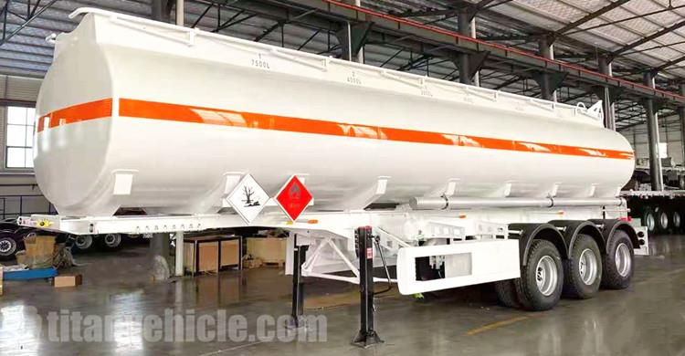 Remorque de camion-citerne diesel de 45000 litres à vendre au Ghana
