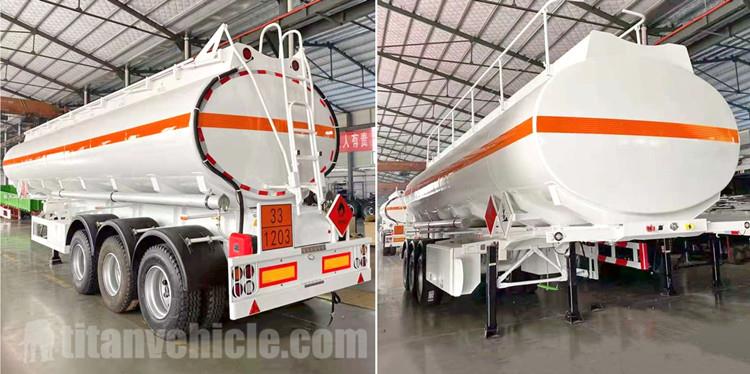 Remorque de camion-citerne diesel de 45000 litres à vendre au Ghana