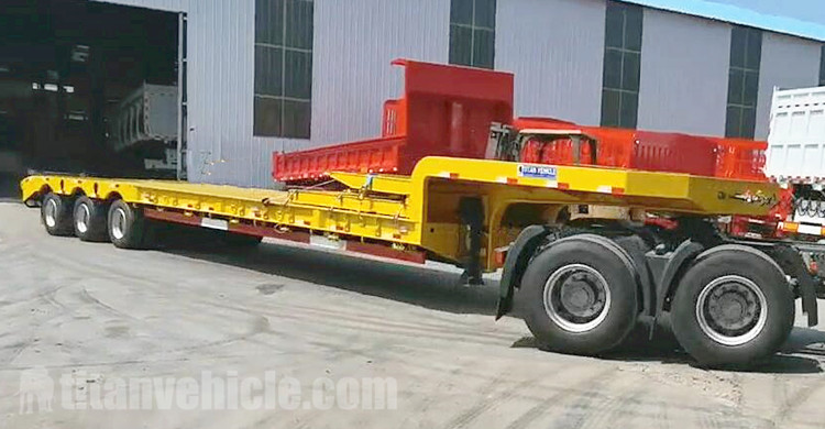 Tri Axle 60 Ton Drop Deck Trailer for Sale in Ghana Tri Axle 60 Ton Drop Deck Trailer for Sale in Ghana    It is the first time for a Ghana customer to cooperate with TITAN, but the customer has 10 years of experience in importing semi trailers. Due to business problems with the supplier that the customer cooperates with, the customer needs to find a new supplier for long-term cooperation.  Customers found TITAN on Google and saw feedback from other customers using tri axle drop deck trailer. The customer also needs tri axle drop deck trailer to transport large equipment. Finally, send the inquiry. He had a very happy conversation with our sales Barry. The client said that he was too regretful and did not cooperate with TITAN as soon as possible. TITAN's latest technology and professional team factory moved him. After discussing the details, the tri axle 60 ton drop deck trailer was finally purchased.  TITAN provide high-quality semi-trailers, not only in quality service after-sales but also in every aspect. TITAN has more than 20 professional inspectors, in order to help detect whether the completed semi-trailer is qualified. This is not only about the interests of this Titan, but also about the interests of customers.    Tri Axle 60 Ton Drop Deck Trailer for Sale in Ghana  Tri Axle 60 Ton Drop Deck Trailer will be sent to Ghana    Why TITAN drop deck trailers expensive? The main reason is the cost of production:  1. Steel is not the same.  Large steel plants and small steel plants have different prices and different quality. TITAN tri axle drop deck trailer main beam adopts HG high strength steel, our main beam is thicker than other brands, and the price gap is around 700 US dollars. The side beam is designed in “H” shape and welded with HG 60 steel. We use this high cost beam for only one purpose, which is durable.    2. Different production equipment.  Also, some manufacturers are a welding machine with domestic or imported brand-name brands, such as Panasonic, Siemens and so on. Some low-cost selling cheap car manufacturers to use cheap or second hand welding machine, welding out of the trailer so that the quality of the same? Such products will gradually go wrong in the course of future use, especially overloading or poor road conditions will reduce the life of the trailer.     Tri Axle 60 Ton Drop Deck Trailer will be sent to Ghana  Package of Tri Axle 60 Ton Drop Deck Trailer    3. Different accessories.  TITAN 60 ton drop deck trailer for sale adopt world famous brand spare part, ensure high quality and save costs. Like WABCO braking valve, JOST landing gear, FUWA axle and other small parts. Every quality accessory increases costs.  Many friends said that the lights of his new trailer can not turn on after ten days of running, and the wires were broken. There were only a few copper wires in the wires. TITAN tri axle drop deck trailer use good cluster circuit and high-quality LED lamps.    4. The paint is different.  The paint is different. Some trailers are particularly bright when sprayed out, and it is not easy to remove paint and fade in future use. And some have no gloss just after spraying, and the adhesion is not strong, it will take off the paint for a short time, then the tri axle drop deck trailer will be damaged.  Tri Axle 60 Ton Drop Deck Trailer will be sent to Ghana