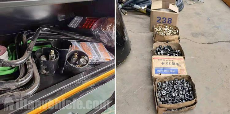 Remorque à plat Triaxle de 40 pieds à vendre en Tanzanie