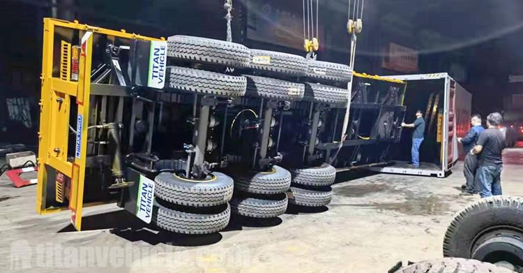 Remorque à plat Triaxle de 40 pieds à vendre en Tanzanie