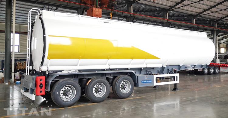 Remorque citerne à essence à trois essieux 45000 litres à vendre en Namibie