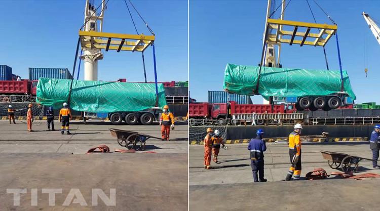 Remorque-citerne de carburant à 6 compartiments de 45000 litres à vendre au Botswana