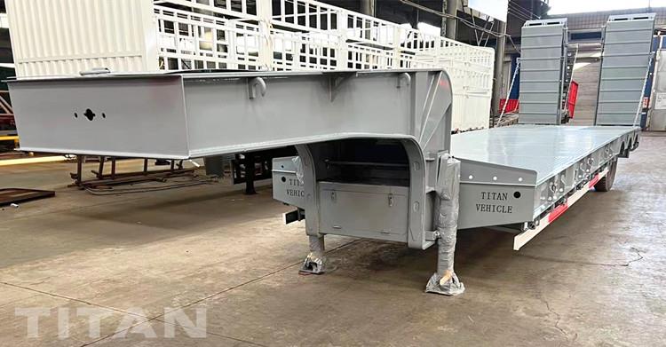 Semi-remorque Drop Deck à 3 essieux à vendre au Nigeria