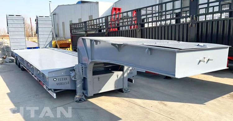 Semi-remorque Drop Deck à 3 essieux à vendre au Nigeria