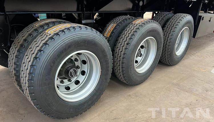 Semi-remorque de camion de cargaison de clôture de 60 tonnes à vendre au Zimbabwe