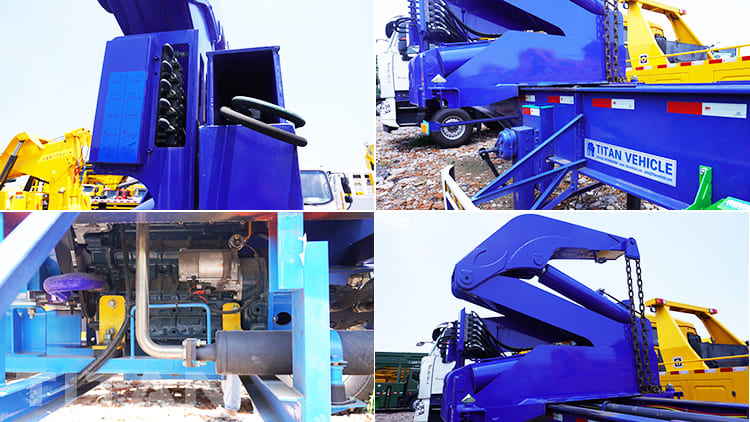 37 Ton 40 Foot Container Side Loader Truck Trailer for Sale in Sierra Leone