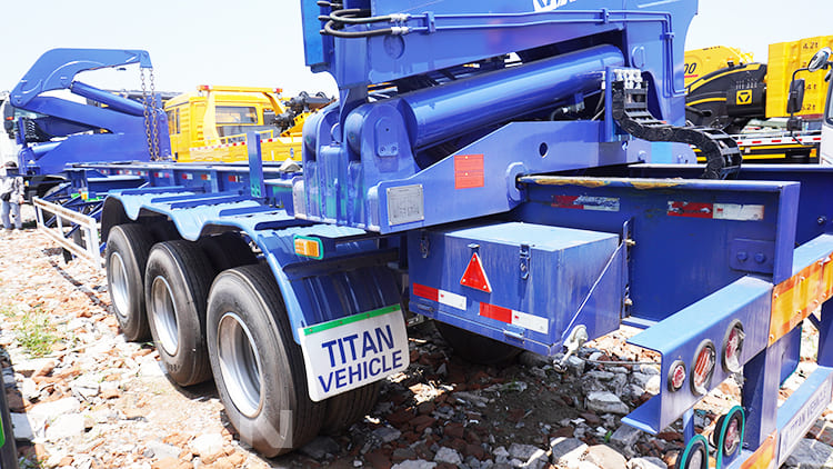 37 Ton 40 Foot Container Side Loader Truck Trailer for Sale in Sierra Leone