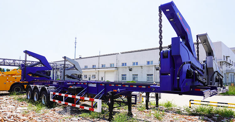 37 Ton 40 Foot Container Side Loader Truck Trailer for Sale in Sierra Leone