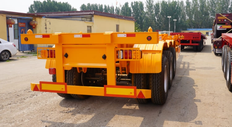 3 Axles 40ft Skeleton Trailer for Sale in Ghana Accra