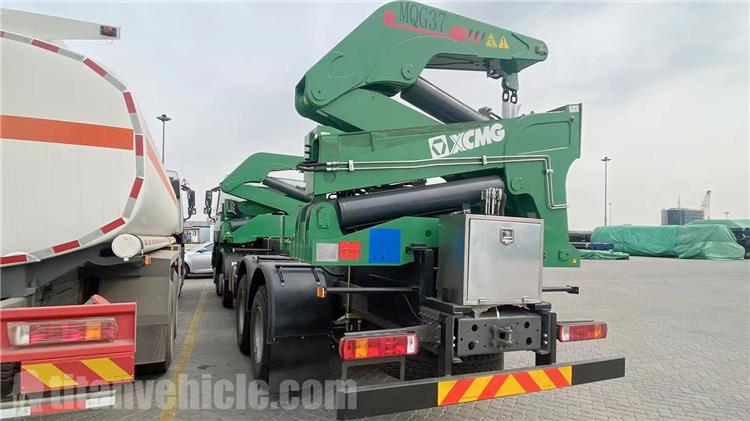 Camion à chargeur latéral de 20 pieds à vendre en Guyane, Gynam