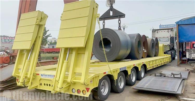 Remorque surbaissée de 130 tonnes à vendre en Guinée