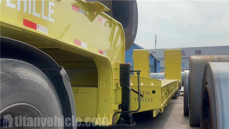 Remorque surbaissée de 130 tonnes à vendre en Guinée