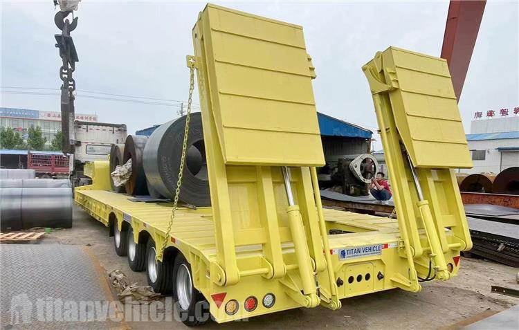 Remorque surbaissée de 130 tonnes à vendre en Guinée