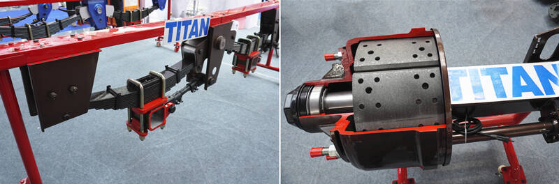 TITAN semi trailer parts