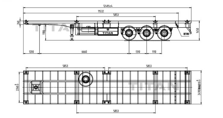 Tri Axle Trailer for Sale | 3 Axle 40ft Flatbed Trailer Spot 500USD Off Discount Prices