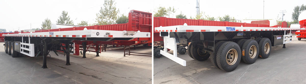 Tri Axle Trailer for Sale | 3 Axle 40ft Flatbed Trailer Spot 500USD Off Discount Prices