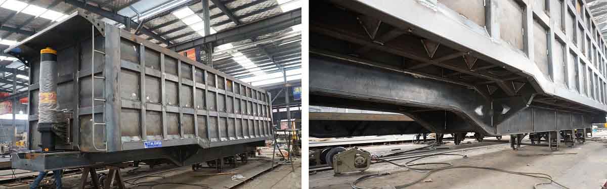 3 Axle 60T Tipper Trailer 10 off Promotion 