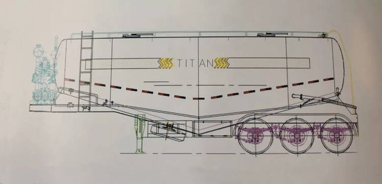 Bulk Cement Trailer | Cement Tanker For Sale - TITAN VEHICLE