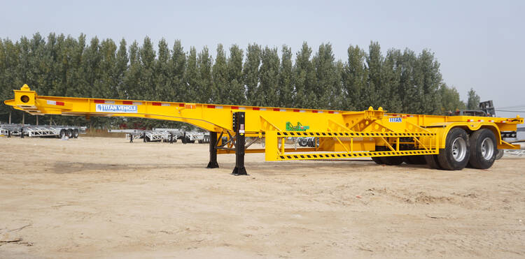 Used Intermodal Container Chassis Trailer For Sale near me