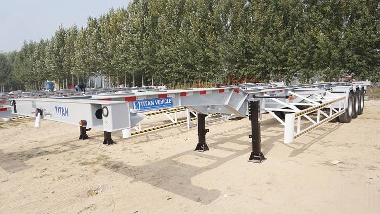 Used Intermodal Container Chassis Trailer For Sale near me