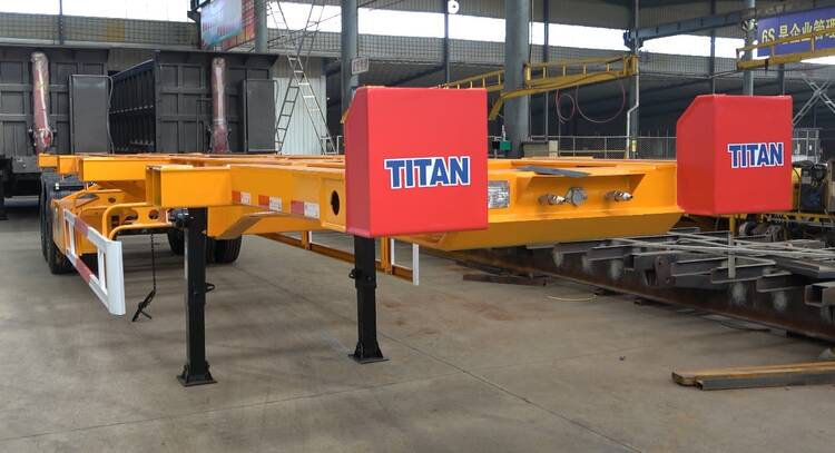 Used Intermodal Container Chassis Trailer For Sale near me