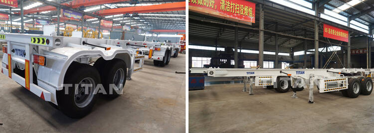 Used Intermodal Container Chassis Trailer For Sale near me