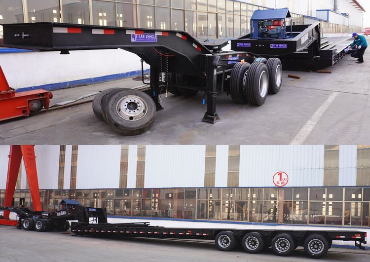 removable gooseneck trailer with dolly