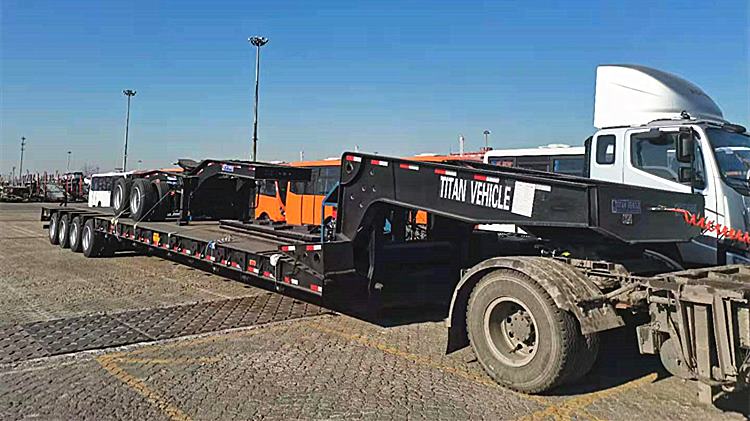 gooseneck lowboy trailer