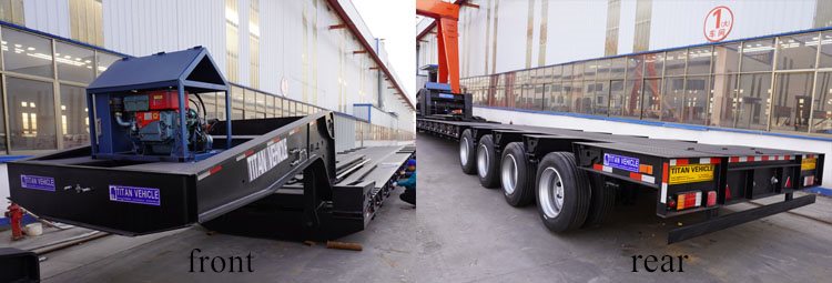 lowboy trailer