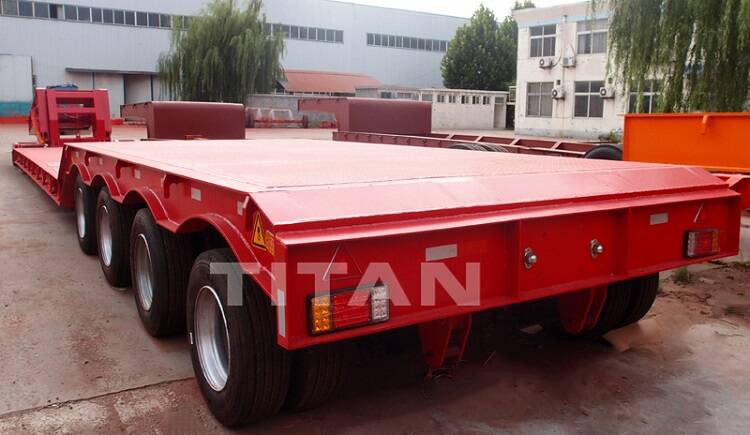 TITAN hydraulic gooseneck trailer for sale